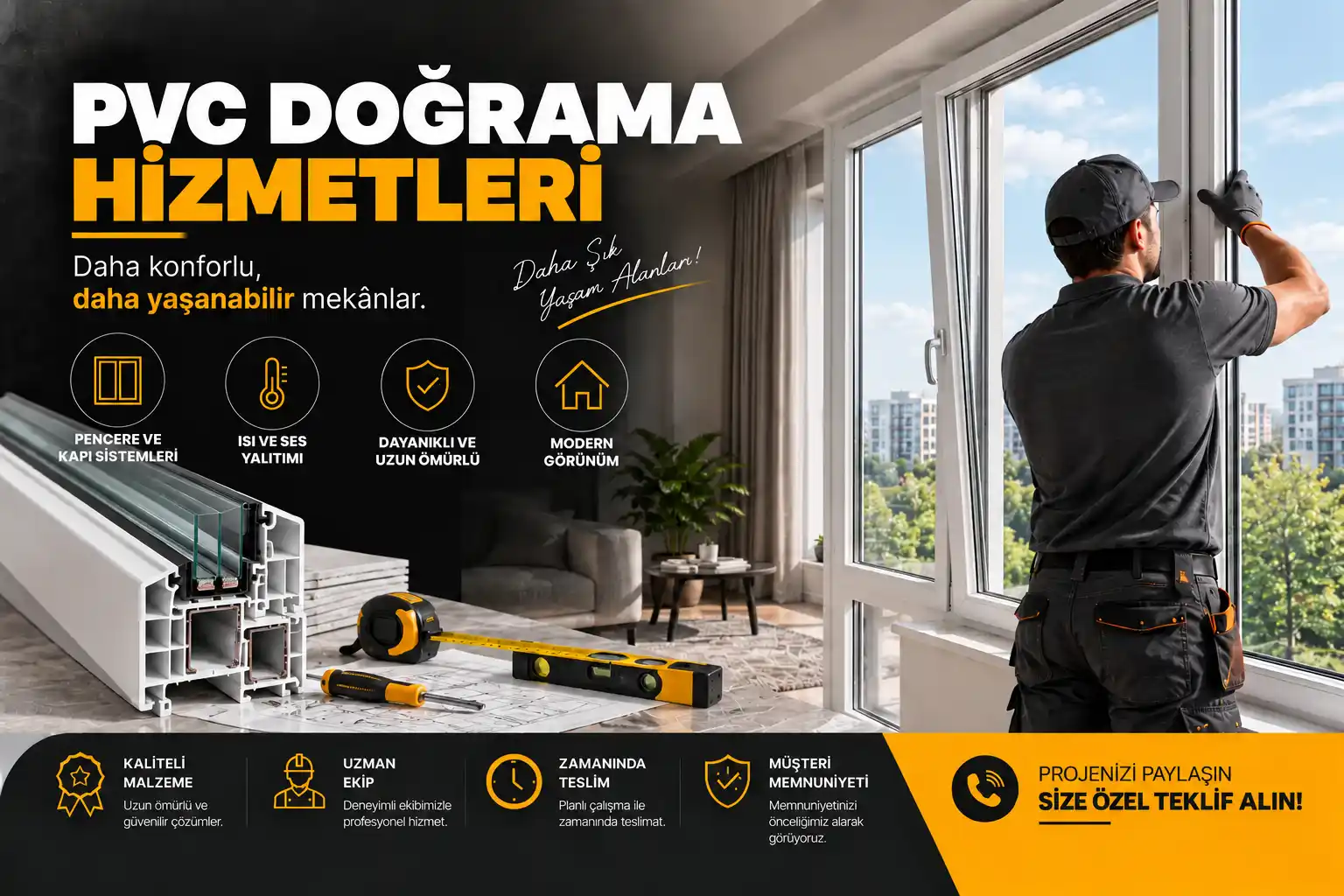 PVC Doğrama Hizmetleri