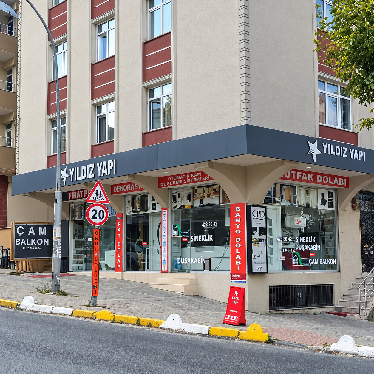 Yıldız Yapı Mimarlık mağazası ve showroom