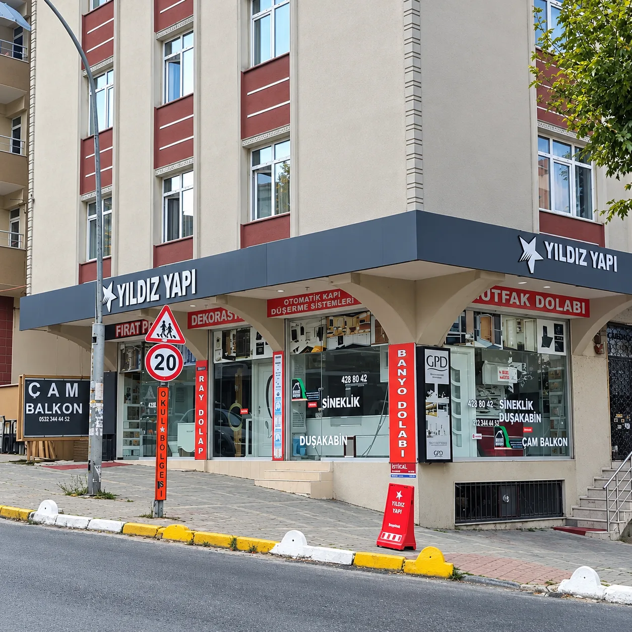 Yıldız Yapı Mimarlık mağazası ve showroom