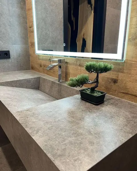 Modern banyo dekorasyonu