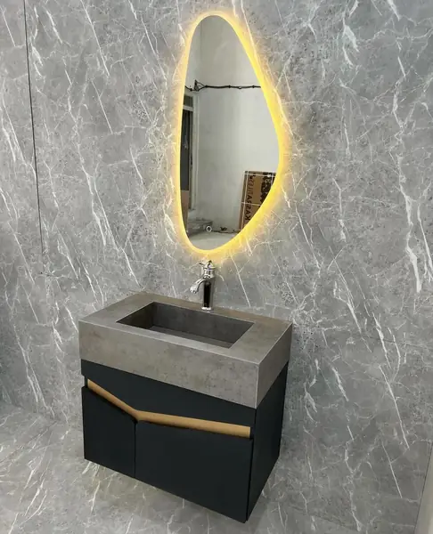Modern banyo dekorasyonu