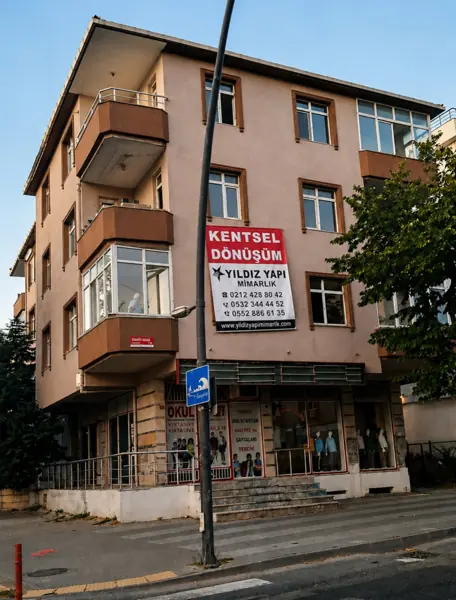 Büyükçekmece kentsel dönüşüm projesine alınan bina