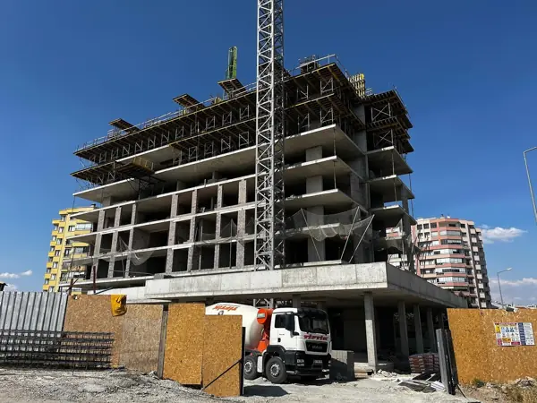 Esenyurt inşaat projesi kaba inşaat aşaması