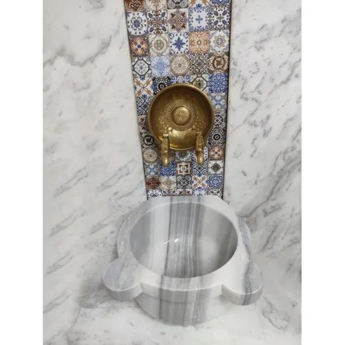 Akm Dekor – Marmara Düz Mermer Kurna