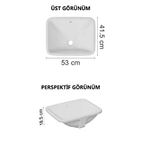 Vitra – S20 Tezgahaltı Lavabo