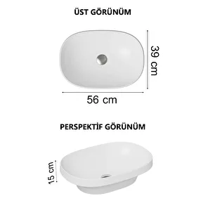 Vitra – Frame Tezgahüstü Lavabo