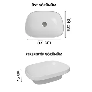 Vitra – Frame Tezgahüstü Lavabo