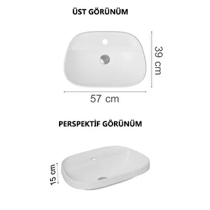 Vitra – Frame Tezgahüstü Lavabo