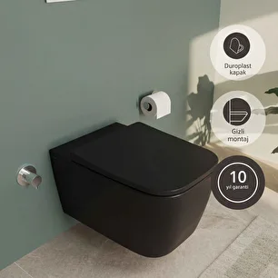 Vitra – Metropole Square QuantumFlush Asma klozet