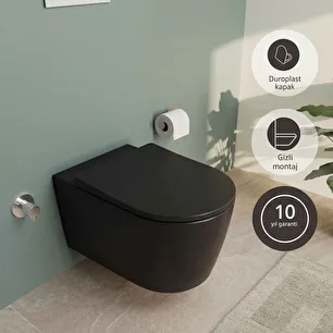 Vitra – Metropole Round QuantumFlush Asma klozet