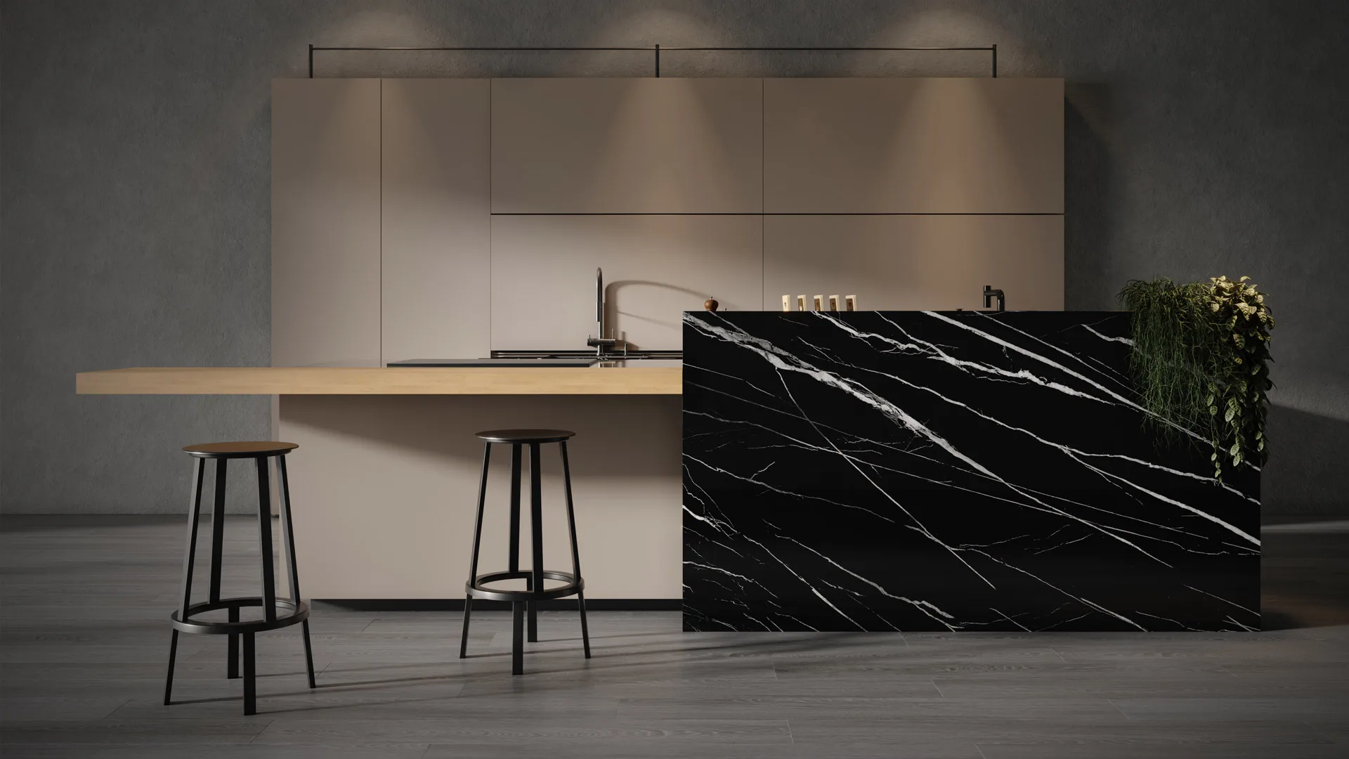 Lamar Porselen – Marquina Venato